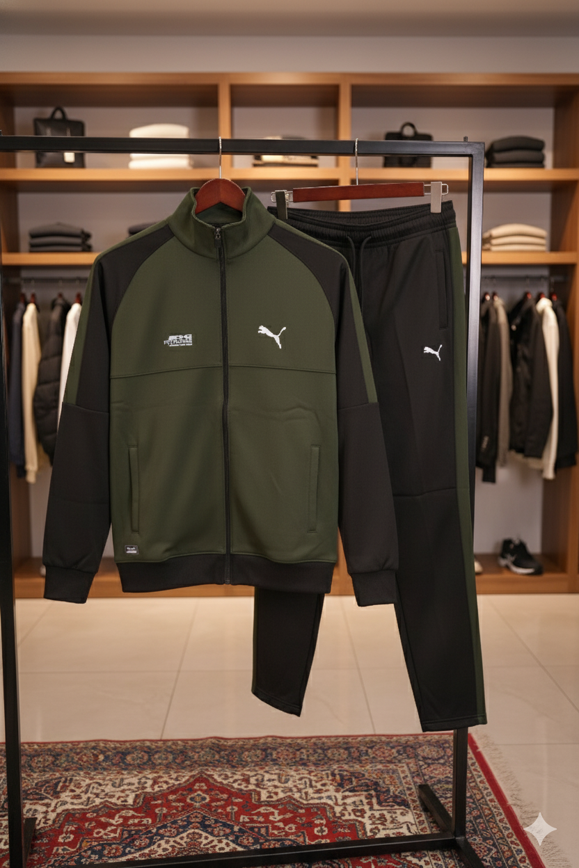Ensemble Puma Homme– Survêtement de Sport Tendance & Confort